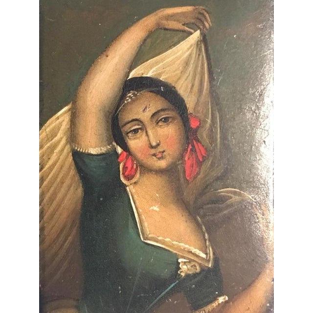 Wood Lacquered Boxes with Landscape Scenes, Set of 5 For Sale - Image 6 of 16