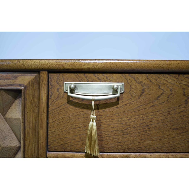 Mid Century Modern Diamond Head Credenza Premier by Broyhill For Sale - Image 11 of 14