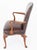 Georgian Revival Desk Chair with Leather Seat, 1890s For Sale - Image 4 of 6