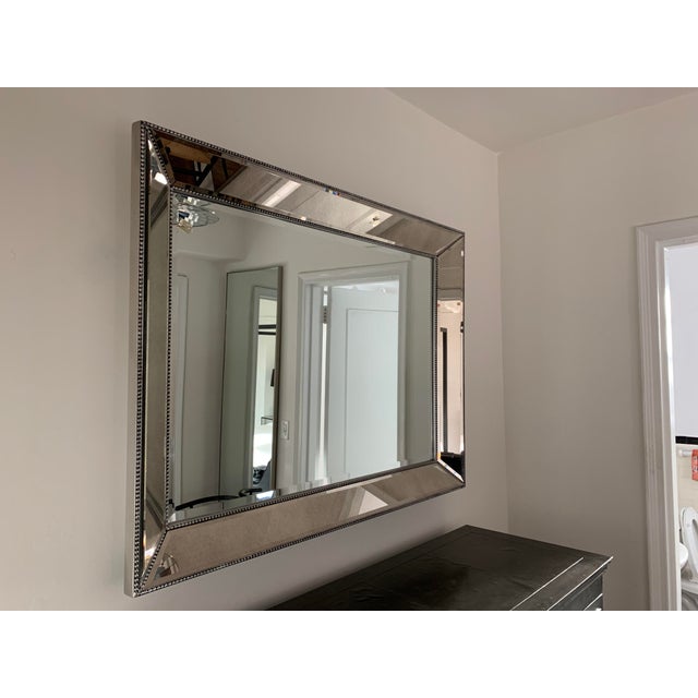 Restoration Hardware Beaded Mirror Chairish
