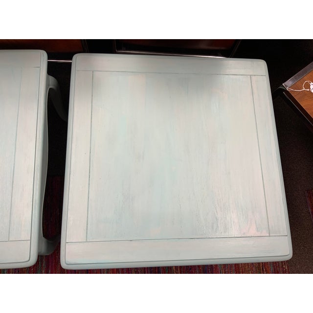 Henredon 20th Century Pair of Henredon Side Tables For Sale - Image 4 of 10