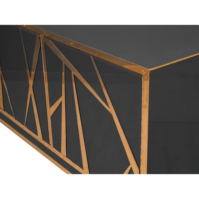 Italian Sideboard in Black from Justfurnituress SRL For Sale - Image 4 of 6