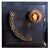 An Angelo Brotto wall sculpture for Esperia. Featuring a backlit glass Murano glass detail. Crafted in Steel and brass...