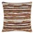 Scalamandre 22" x 22" Horizons Pillow in Mulberry For Sale