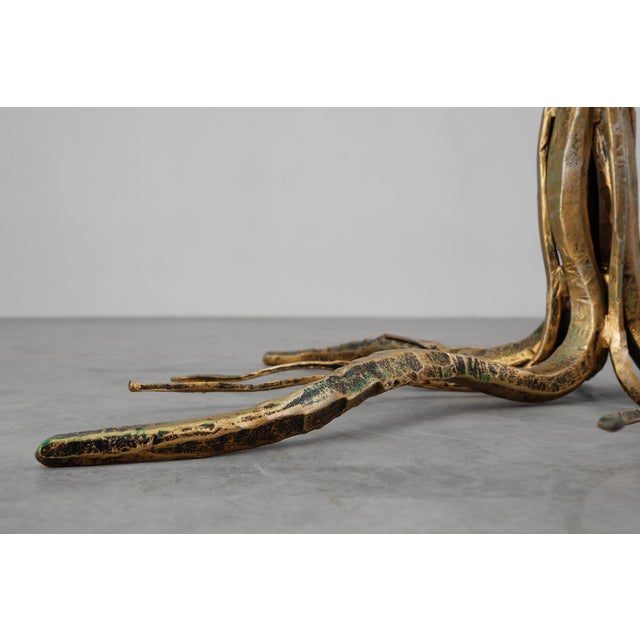 Mid-Century Forged Metal Coffee Table from Salvino Marsura, Italy, 1960s For Sale - Image 11 of 15