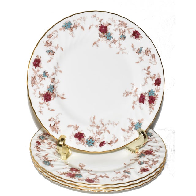 Vintage 28 Piece Minton Bone China Dinnerware Set Service for 4