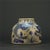 Mid 20th Century Vintage Blue & White Porcelain Jar With Koi Fish Motif - 4.2" For Sale - Image 5 of 6