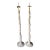 Vintage Organic Modern Coastal Pencil Reed Floor Lamps - a Pair For Sale