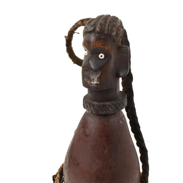 Early 20th Century Early 20th Century Nyamwezi Diviner's Medicine Gourd Tanzania For Sale - Image 5 of 7