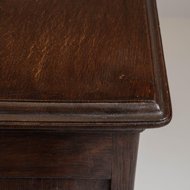19th Century French Dark Brown Neoclassical Cabinet in Originall Patina For Sale - Image 11 of 15