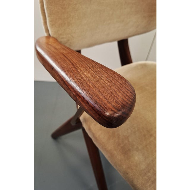 Scissors Chairs by Louis Van Teeffelen for Wébé, 1960s, Set of 2 For Sale - Image 14 of 15