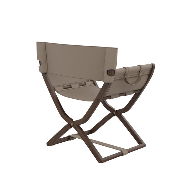 Contemporary Korda Folding Chair by Wood Tailors Club For Sale - Image 3 of 18
