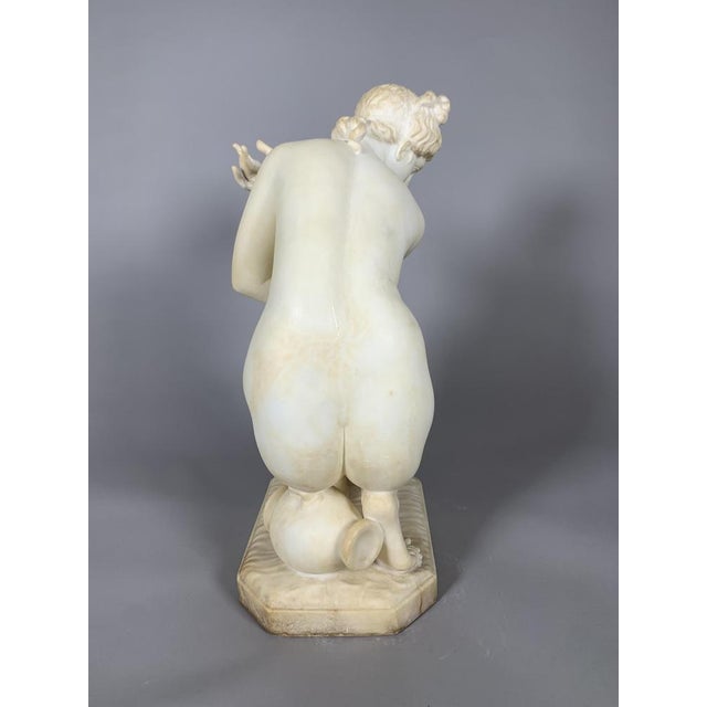 Neoclassical Artist, Venus Bathing, Early 19th Century, White Marble For Sale - Image 6 of 11