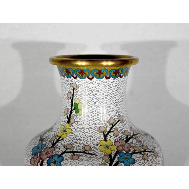 20th Century Vase in Cloisonne Enamel For Sale - Image 5 of 18