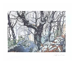 Rolandi (Maurizio Coccia), In The Forest, Screen Print, 1980s