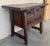 Late 19th Century 19th Century Rustic Artisan Made Pyrenees Mountains Side Three Drawers Table For Sale - Image 5 of 12