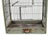 Antique Hand Painted Celadon Green French Provincial Dome Birdcage For Sale - Image 10 of 10