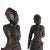 Antique Figurines in Wood, Burma, Early 20th Century, Set of 2 For Sale - Image 3 of 10