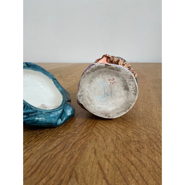 Early 20th Century Antique Majolica Scotsman Tobacco Jar For Sale - Image 11 of 13