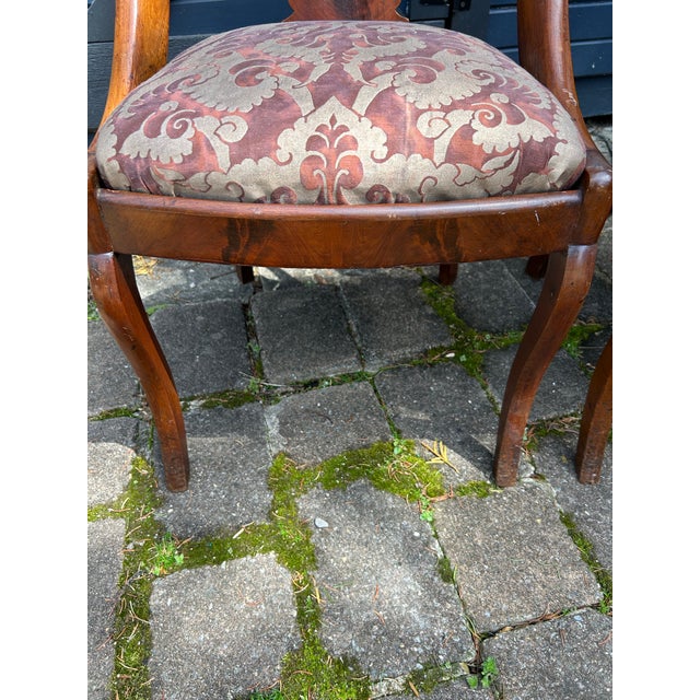 Brown Rococo Revival Side Chairs For Sale - Image 8 of 10