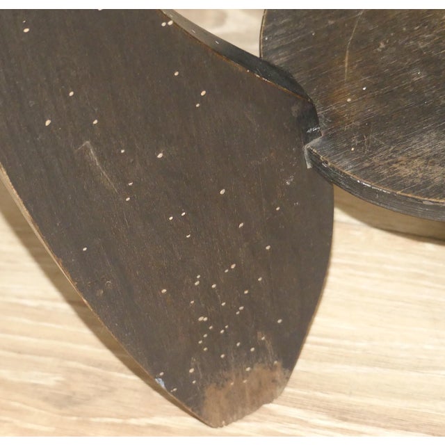 Art Deco Amsterdam School Side Table, Netherlands For Sale - Image 11 of 13