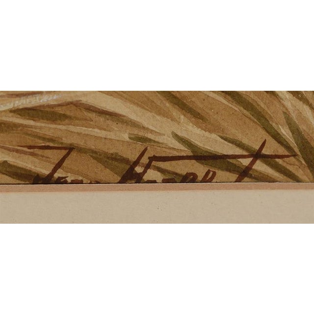 Art Sz: 14 3/4H x 11"W Frame Sz: 22 1/2"H x 18 1/2"W