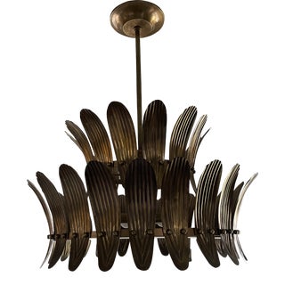 Arteriors Analise Gold Chandelier For Sale