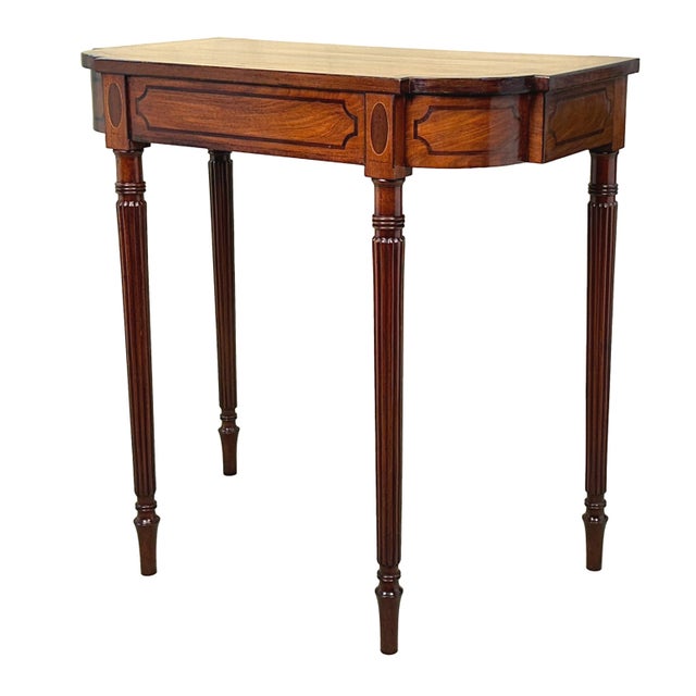 Regency Mahogany Hall Console Table, 1820s For Sale - Image 10 of 10