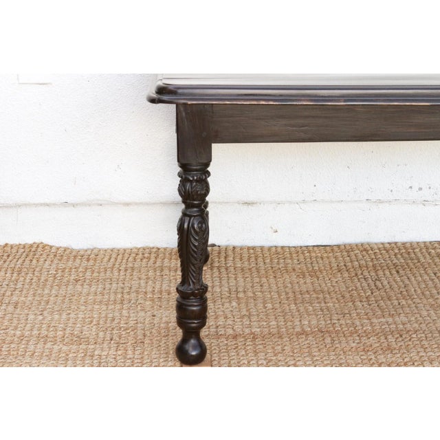 Rare Original Anglo Indian Dining Table For Sale - Image 4 of 8