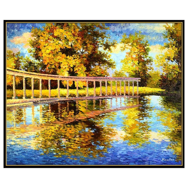 Late 20th Century Autumn's Pool, Alexander Antanenka For Sale - Image 4 of 5