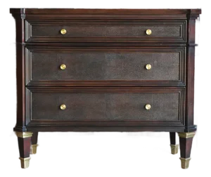 Modern 3 Drawer Chest ~ Bedside Chest