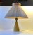Honey Yellow Cased Glass Table Lamp by Jacob E. Bang for Kastrup, 1950s For Sale - Image 9 of 9