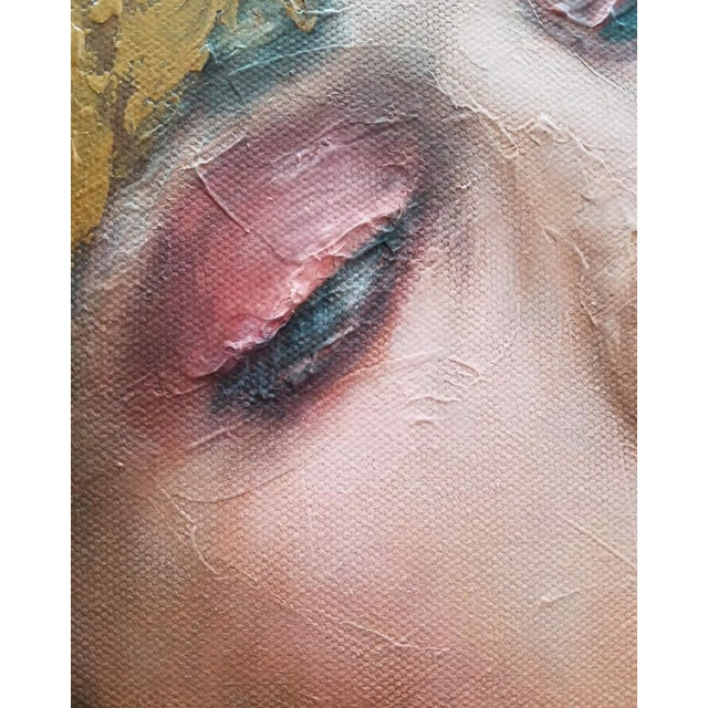 Rapture (Contemporary Portrait Painting), Louis Braquet For Sale - Image 4 of 8