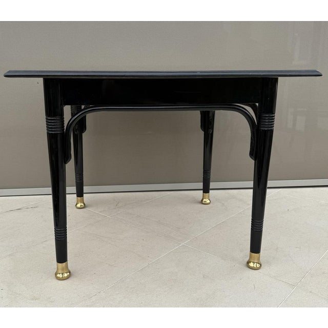 Small Viennese Bentwood Dining Table, Austria, 1920s For Sale - Image 13 of 15