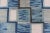 Blue Scandinavian Piled Rug by Keivan Woven Arts, 8x10 Geometric Design Blue For Sale - Image 8 of 13