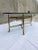Mid-Century Modern Brass Profile Glass Top Coffee Table Italy For Sale - Image 11 of 13