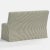 Stoffer Home x Cloth & Company Lindy Slipcover Dining Banquette in Jane Stripe Laurel For Sale In Chicago - Image 6 of 6