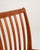 Scandinavian Teak Chairs with Padded Seats, 1960s, Set of 4 For Sale - Image 6 of 12