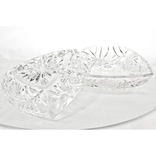 Mid-Century Modern Triangular Footed Catchalls - A Pair For Sale - Image 3 of 3