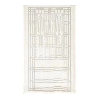 Frank Lloyd Wright Schumacher Sheer Textile Panel Tapestry, 1955 For Sale