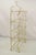 Italian Hollywood Regency Iron Rope Tassel Silver Gold 5 Tier Etagere Bookcase For Sale - Image 12 of 12