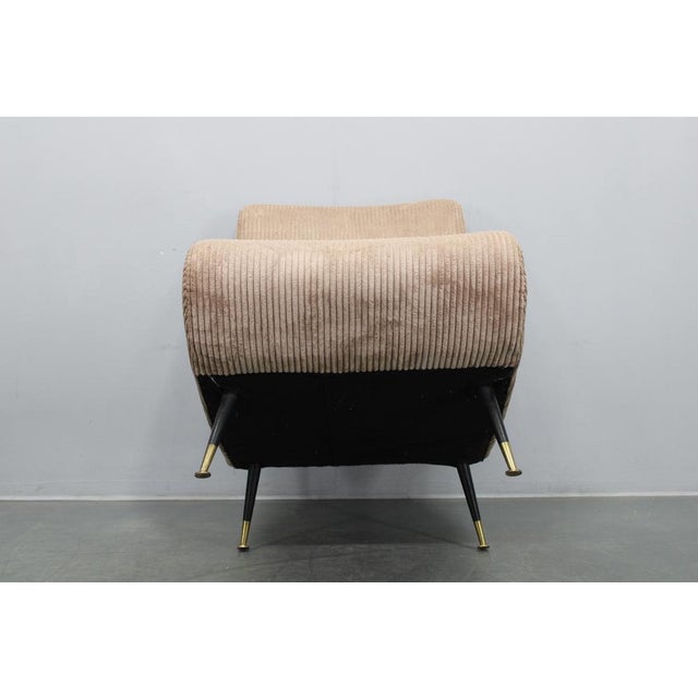 Curved Modular Sofa by Gigi Radice for Minotti, Italy, 1950s, Set of 3 For Sale - Image 18 of 18