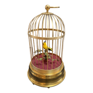 Early 20th Century Musical Bird Automaton