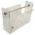 Gold Vintage Thick Acrylic and Chrome Steel Magazine Rack, 1970s For Sale - Image 8 of 8