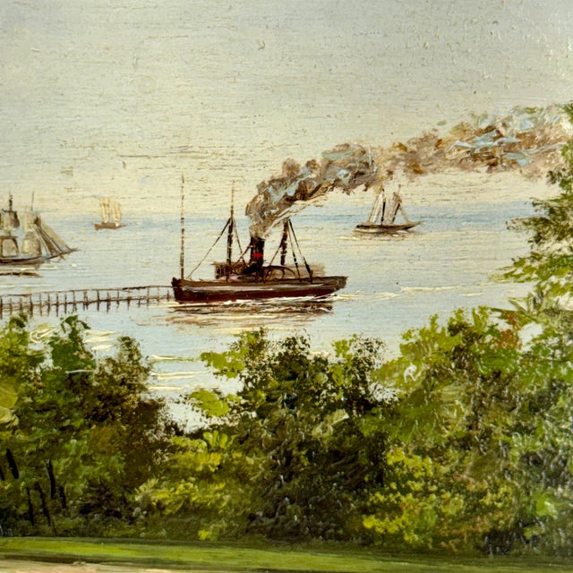 Set of Two Small Danish 19th Century Oil Paintings, Circa 1850s For Sale - Image 10 of 12