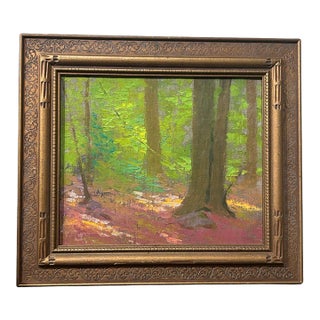 Deep Woods Oil Painting For Sale