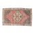 Vintage Handknotted Floral Oushak Rug For Sale