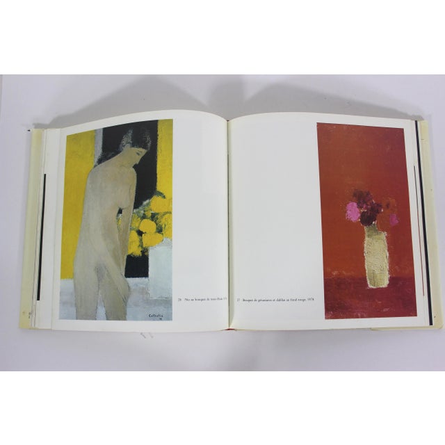 1981 Cathelin Art Book Linen Hardcover Hard Cover With Dust Jacket Gift for Him Her Art Lover, Bookshelf Styling French For Sale - Image 9 of 10