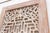 Reconstructed Ethereal Whitewash Lattice Carved Door For Sale In Los Angeles - Image 6 of 8