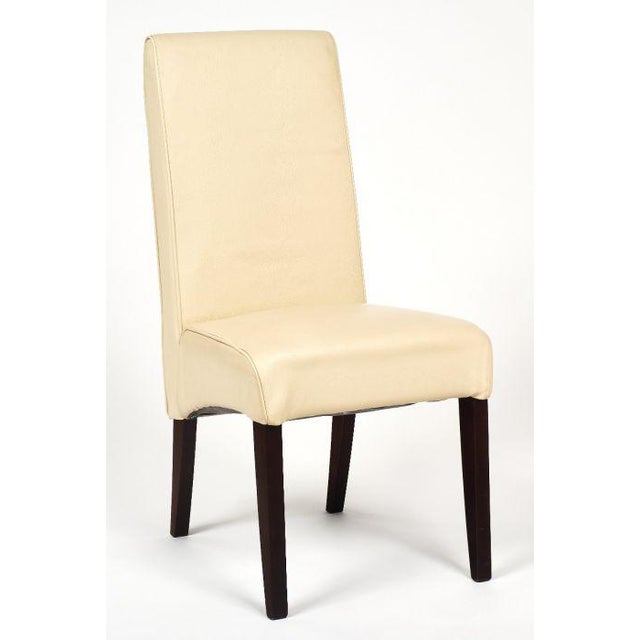 Italian Leather Dining Chairs Set of 8 Chairish